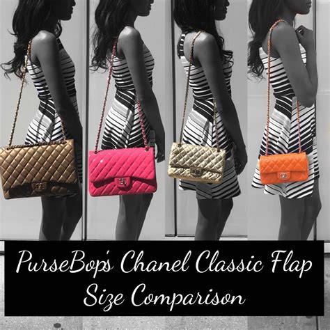 chanel bag classic medium|Chanel classic flap small size.